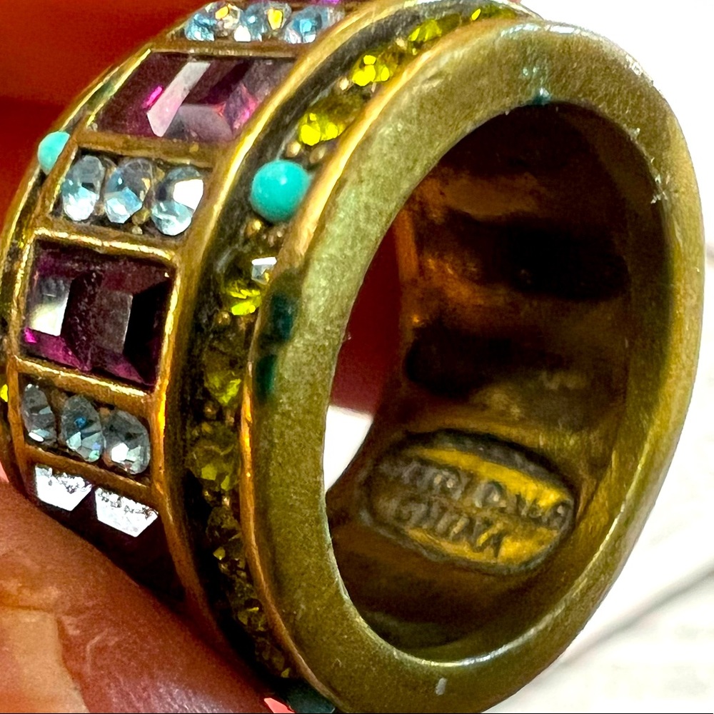 Heidi Daus Statement Ring Size 7.5